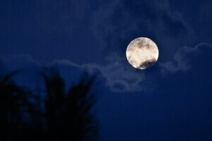 A lua que estamos vendo quando apaixonados